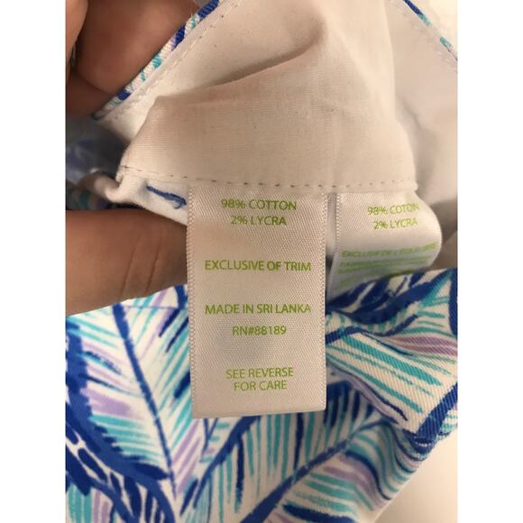 Lilly Pulitzer Women's 6 The Jayne Short Floral Colorful Summer Spring Resort - Picture 8 of 11